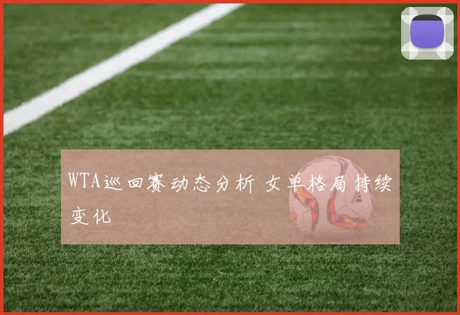WTA巡回赛动态分析 女单格局持续变化
