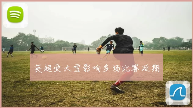 英超受大雪影响多场比赛延期
